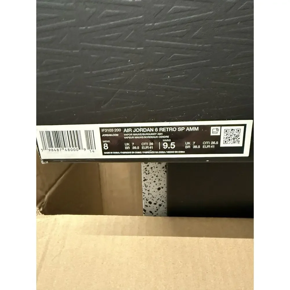 Jordan A Ma Maniére x Air Jordan 6 Retro SP Smoky Mauve Suede IF3103-200